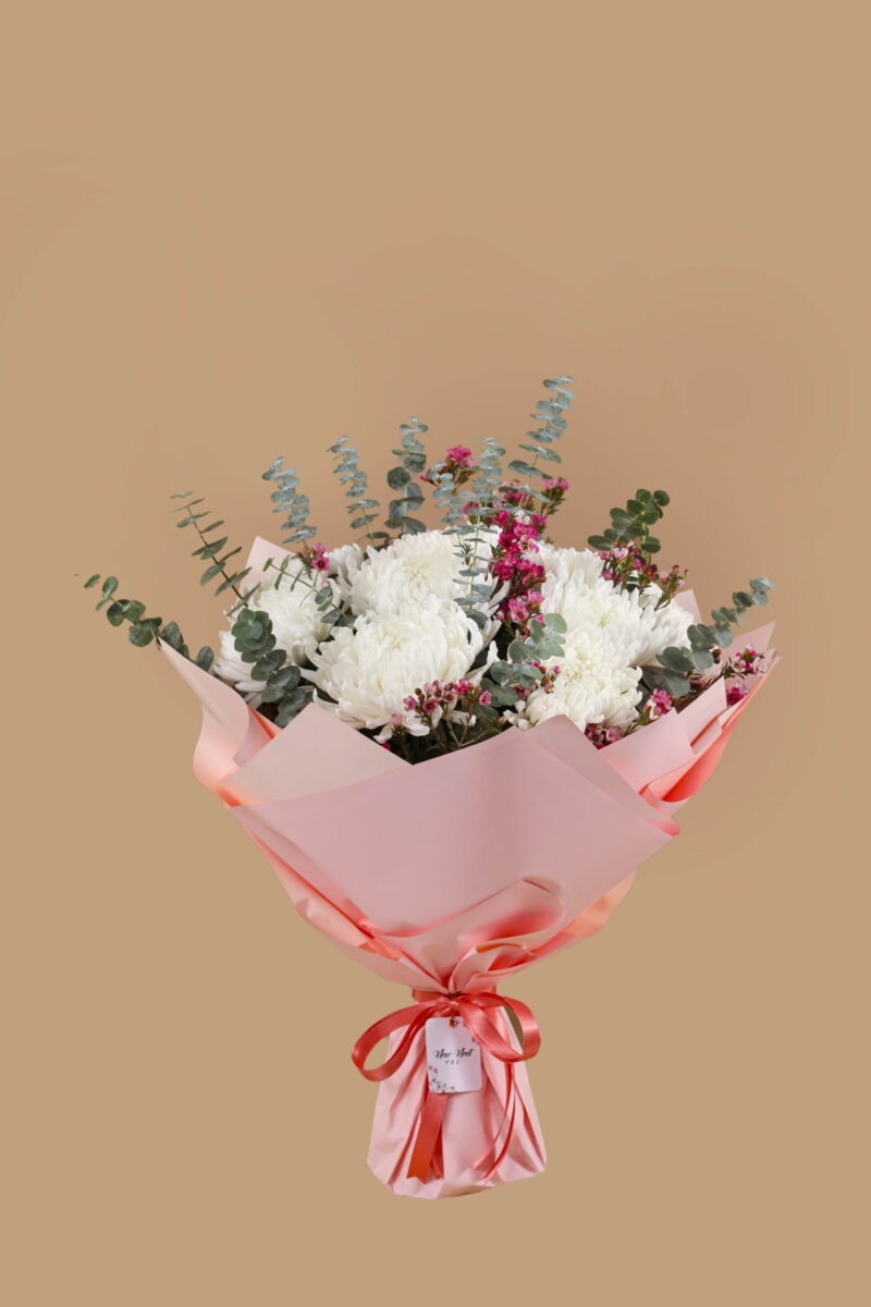 White Charm Bouquet- Extra  Large Size