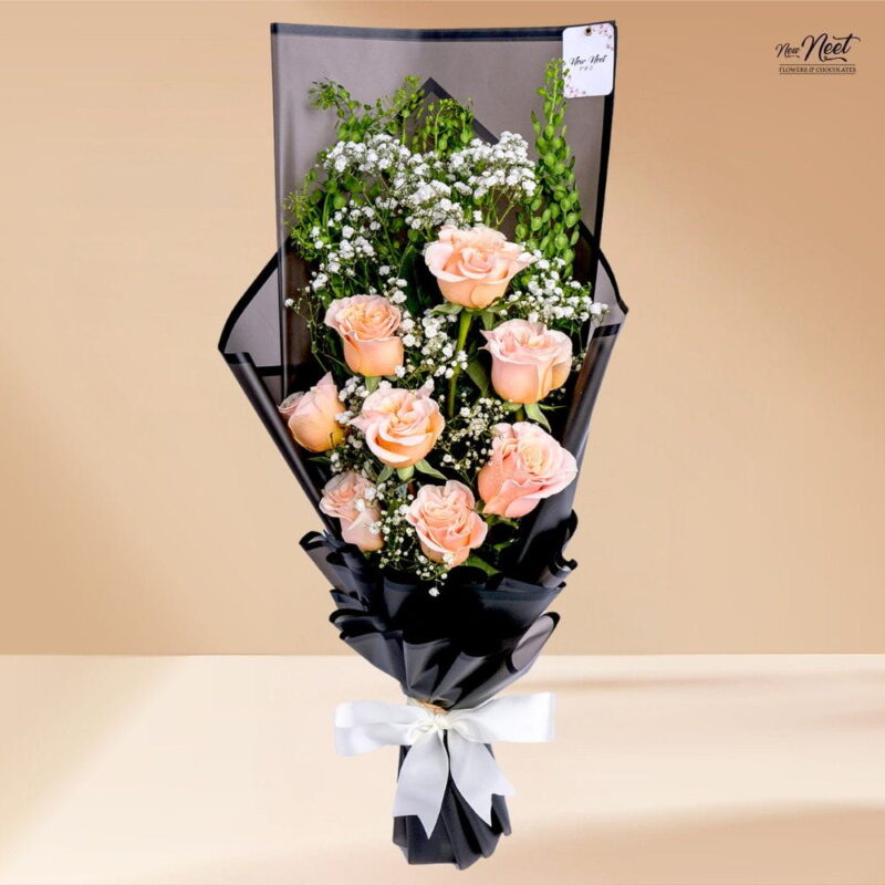 Neet - Peach Perfection Bouquet